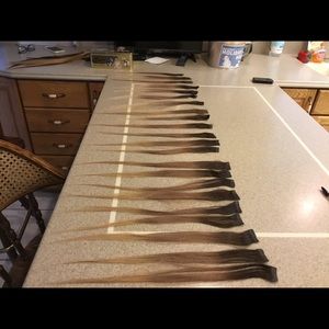 Salon grade tape in hair. All brands